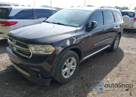 2013 Dodge Durango Sxt из США, поврежденный, VIN 1C4RDJAGXDC601711
